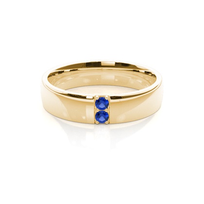 Yellow Gold Gemstone Rings & Diamond Earrings