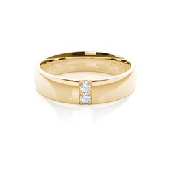 5.00mm Studded Comfort Fit Mens Wedding Band