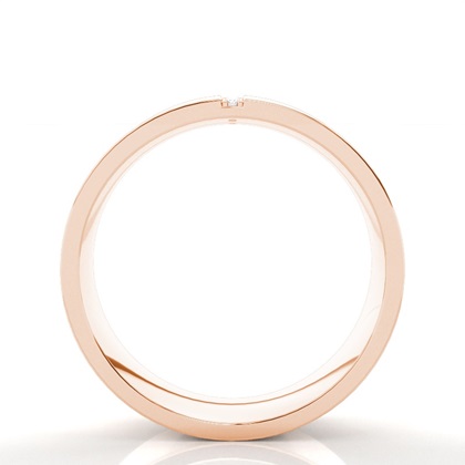 Men's Rose Gold Wedding Rings