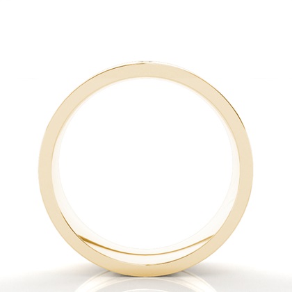 Men's Yellow Gold Wedding Rings 