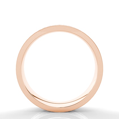 Men's Rose Gold Wedding Rings