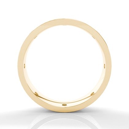 Yellow Gold Men's Wedding Bands