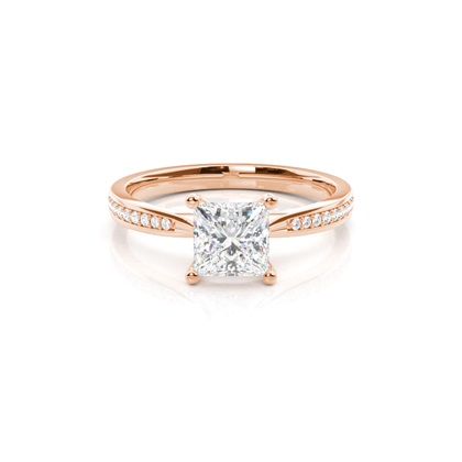 Princess Cut Diamond Engagement Rings