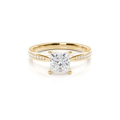 Princess Cut Diamond Engagement Rings