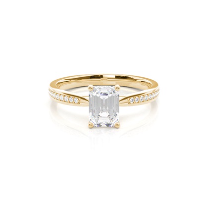 Yellow Gold Diamond Engagement Rings
