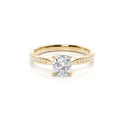 Cushion Cut Diamond Engagement Rings