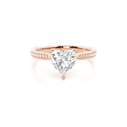 Rose Gold Diamond Engagement Rings