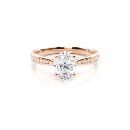 Oval Diamond Engagement Rings