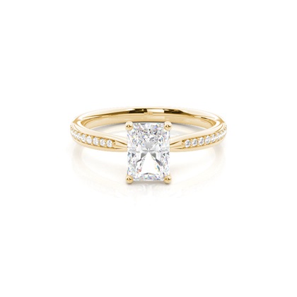Yellow Gold Diamond Engagement Rings