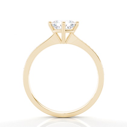 Cushion Cut Diamond Engagement Rings - 