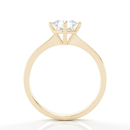 Asscher Gelbgold Diamantschmuck Geschenke