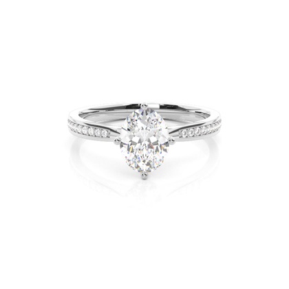 Oval Diamantringe