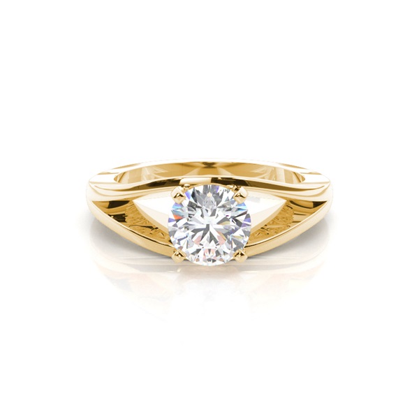 White Gold Diamond Engagement Ring
