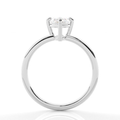 Marquise Platinum Solitaire Diamond Rings