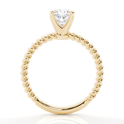 Cushion Cut Diamond Engagement Rings - 