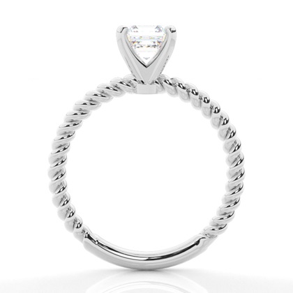 Asscher Diamond Engagement Rings