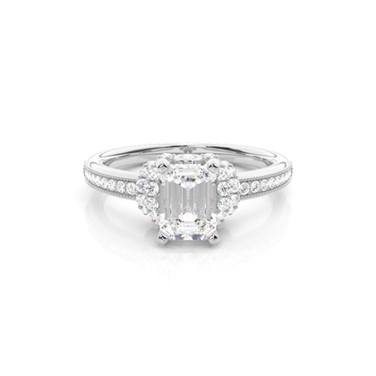 Emerald-Cut Diamond Rings