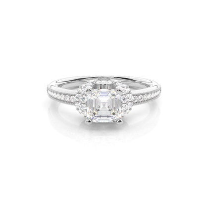 Asscher Timanttisormukset