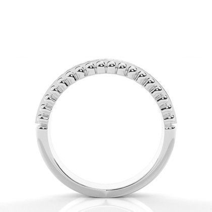 Halb Eternity Diamant Ring in einer Kanalfassung