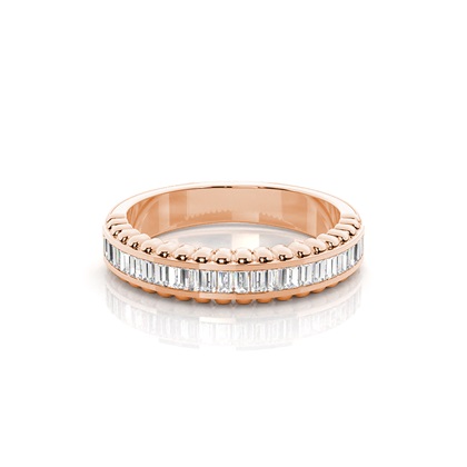 Baguette Anniversary Diamond Rings