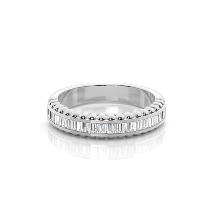 Baguette Anniversary Diamond Rings