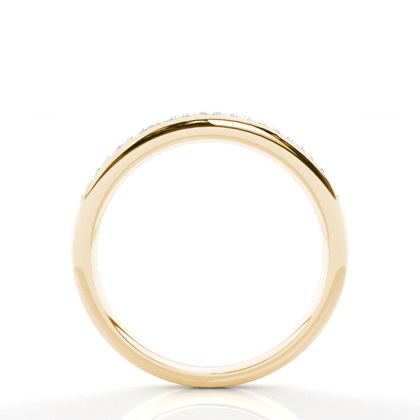 Yellow Gold Anniversary Diamond Rings