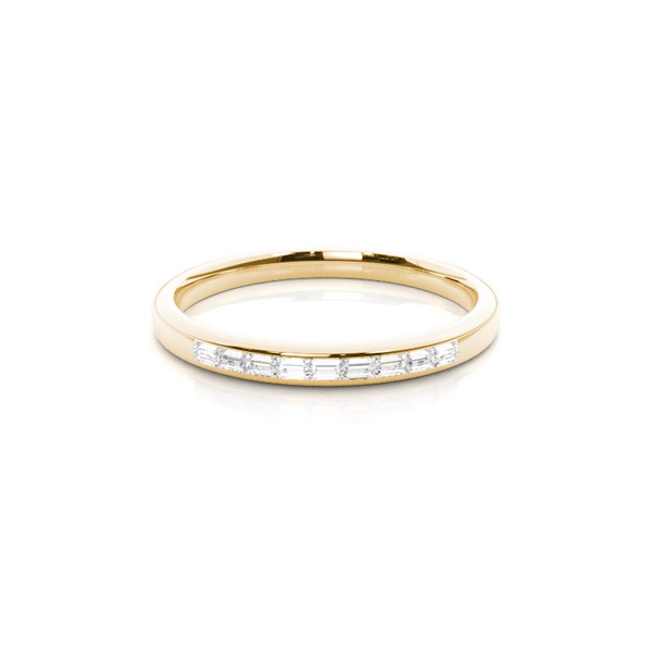 0.35ct. Channel Setting Half Eternity Diamond Ring
