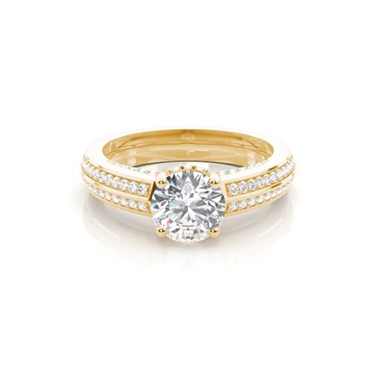 Round Diamond Rings