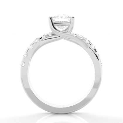 Princess Cut Diamond Engagement Rings