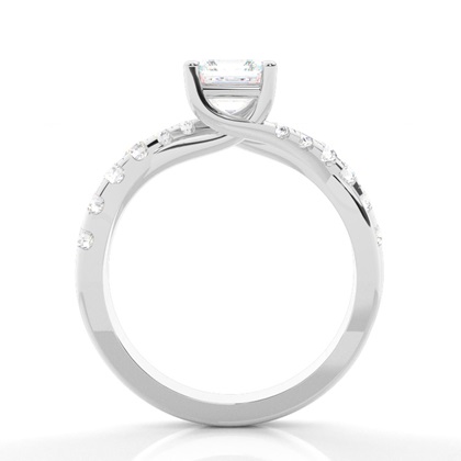 Platin-Verlobungsringe