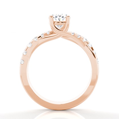 Rosegold Verlobungsringe