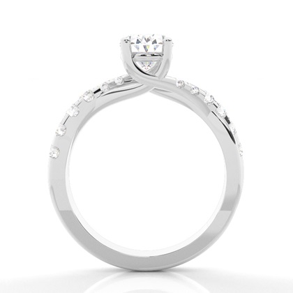 Verlobungsringe aus Weißgold