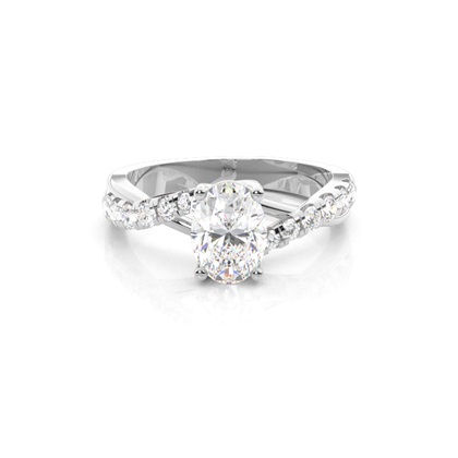 Oval Diamantringe