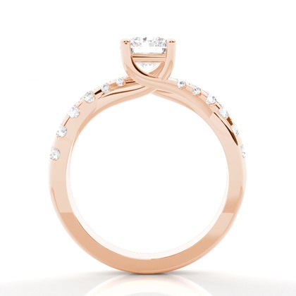 Radiant Rotgold Diamantschmuck Geschenke