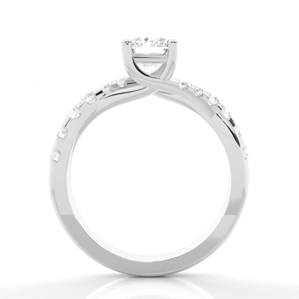 Platin-Verlobungsringe