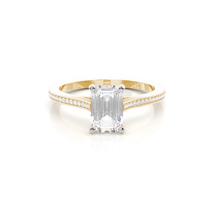 Emerald-Cut Diamond Rings
