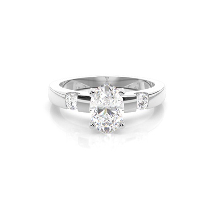 Oval Diamantringe