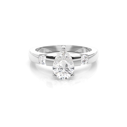 Tropfen Diamantringe