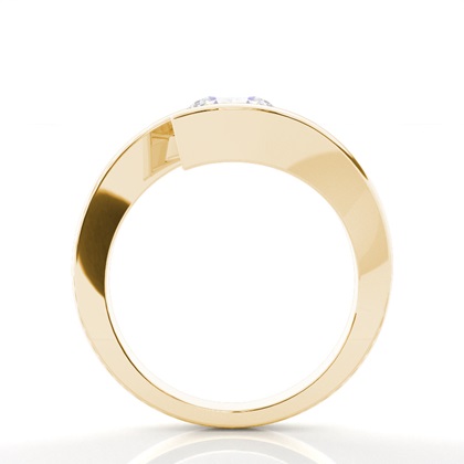 Yellow Gold Solitaire Engagement Rings