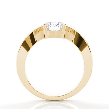 Yellow Gold Diamond Engagement Rings