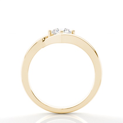 Yellow Gold Solitaire Engagement Rings