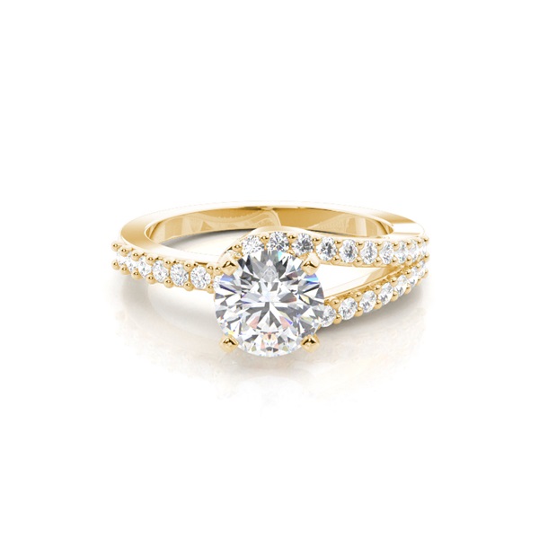 White Gold Diamond Engagement Ring