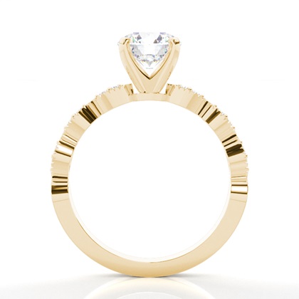 Yellow Gold Diamond Rings