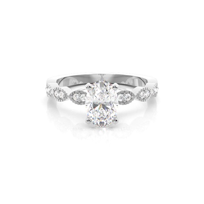 Oval Diamantringe