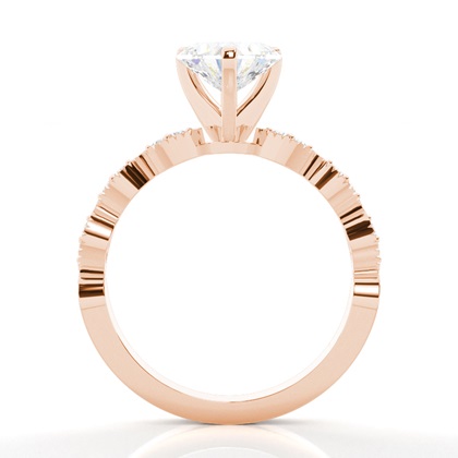 Herz Rotgold Diamantschmuck Geschenke