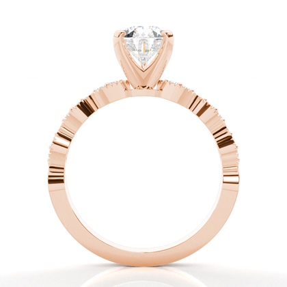 Rosegold Verlobungsringe