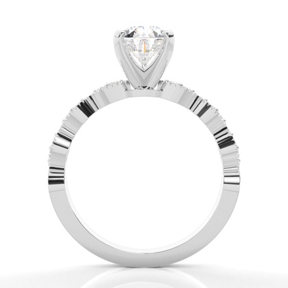 Pear Shaped Diamond Engagement Rings