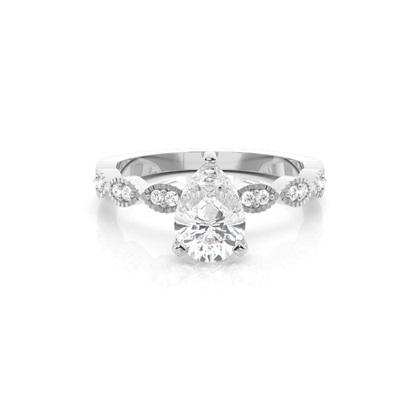 Tropfen Diamantringe