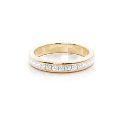 Channel Setting Full Eternity Diamond Ring