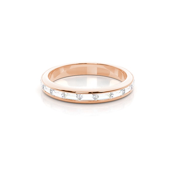 Channel Setting Full Eternity Diamond Ring